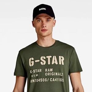 G-star raw shirt army green
